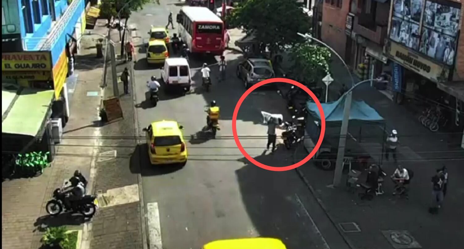 Robo de una organeta en una iglesia quedó en video