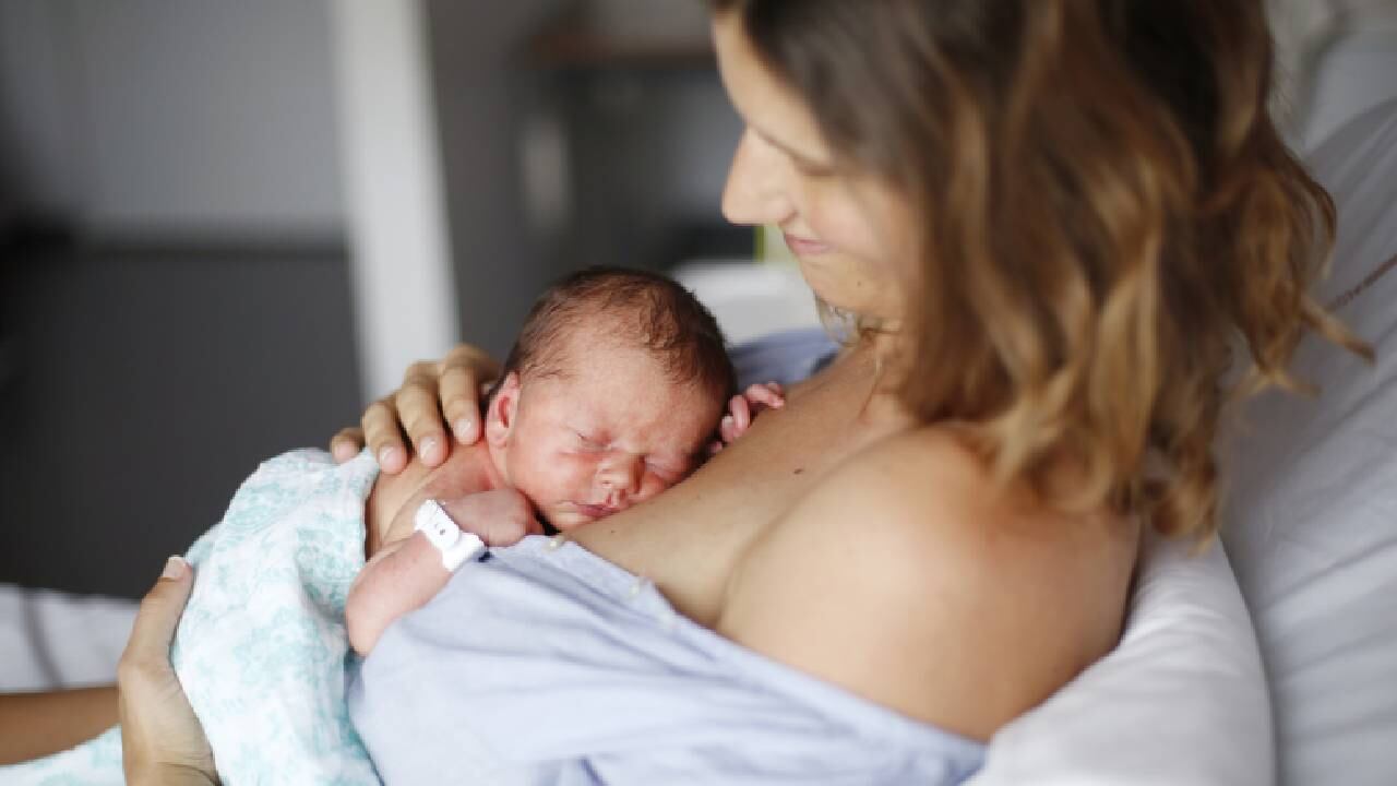 En septiembre nació su bebé (imagen de referencia).