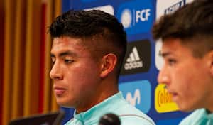 Kevin Mantilla, jugador de Santa Fe y referente de la Selección Colombia Sub-20.