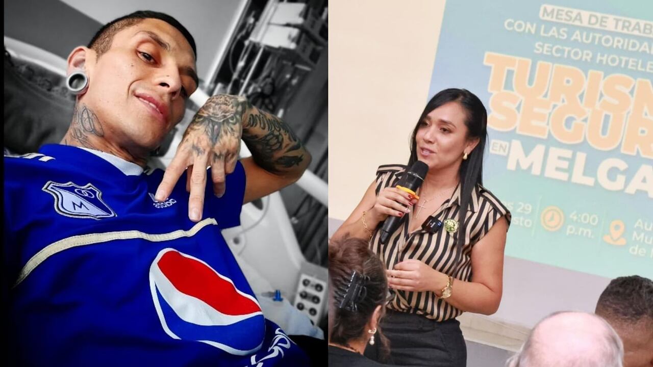 Javier Acosta y Katherine Rengifo, secretaría de Salud del Tolima.