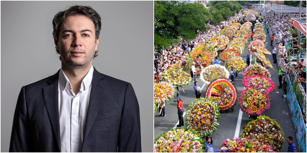 Daniel Quintero dijo que los patrocinadores tendrán derecho a publicitar sus marcas en el desfile de silleteros.