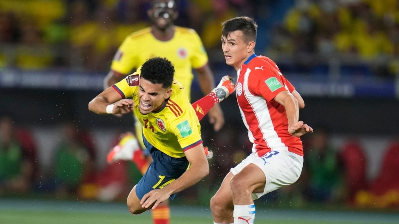 Luis Diaz ha sido uno de los hombres más incisivos en buscas el gol ante Paraguay.