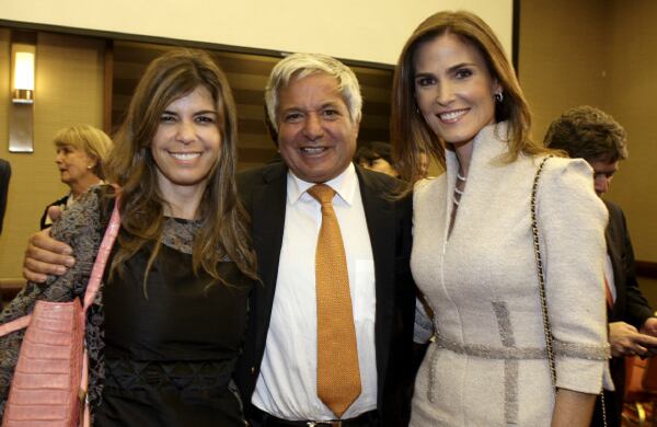 María Isabel Nieto, Jean-Claude Bessudo y María Andrea Vernaza.