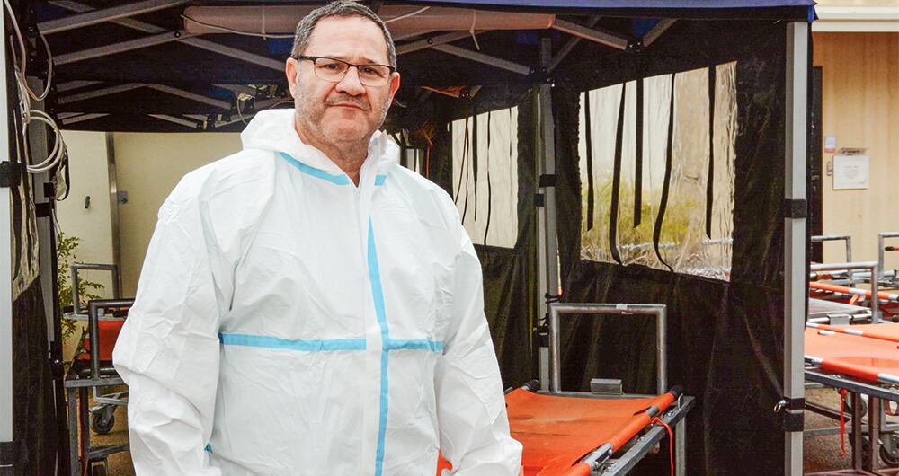 El médico contó la tragedia que encontró.