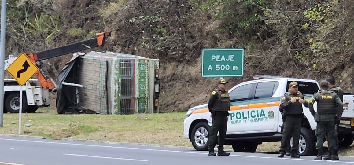 Choque vía Panamericana