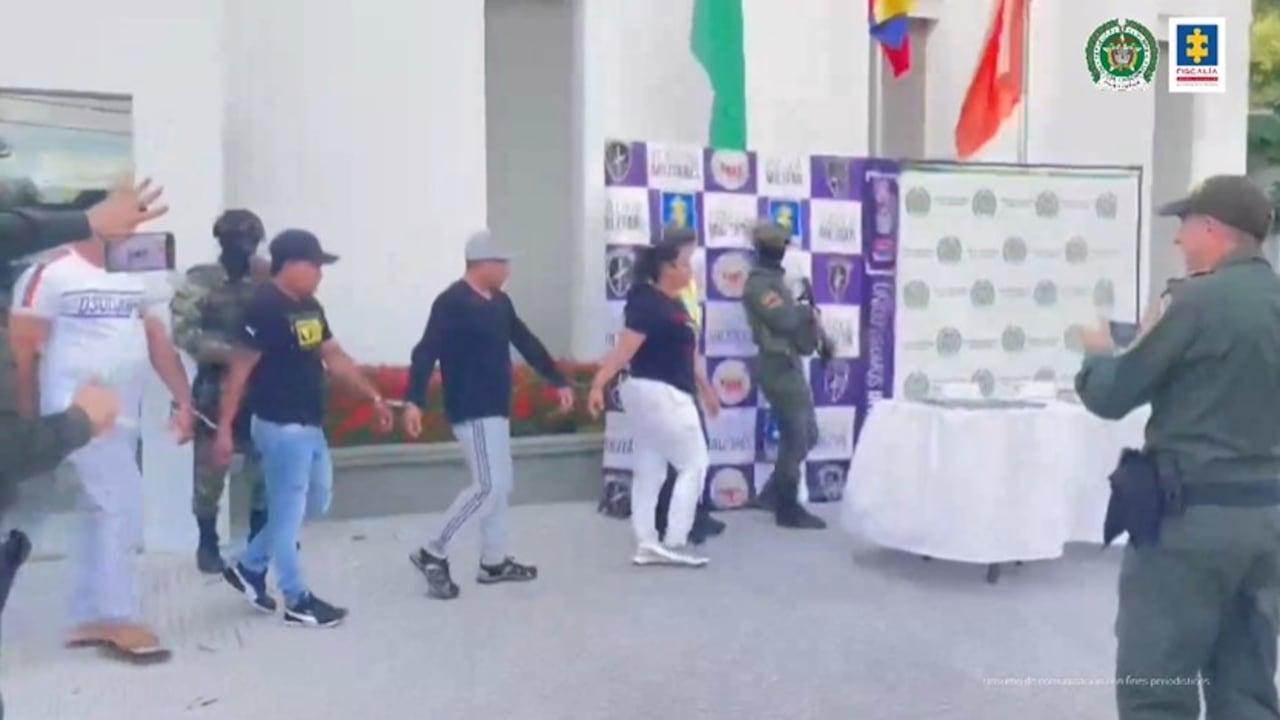 La Fiscalía logró la captura de una red criminal al servicio del Clan del Golfo y sus actividades criminales vinculadas al narcotráfico.