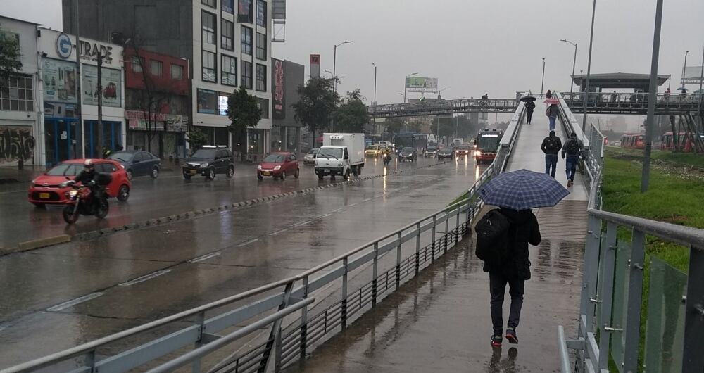 Lluvias en Bogotá