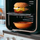 Así puede preparar una exquisita hamburguesa con su freidora de aire, según la IA.