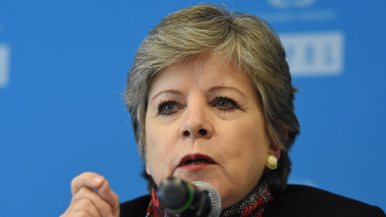 Alicia Bárcena, directora de la Cepal. (Photo by Carlos Tischler/NurPhoto via Getty Images)