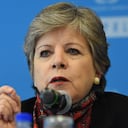 Alicia Bárcena, directora de la Cepal. (Photo by Carlos Tischler/NurPhoto via Getty Images)