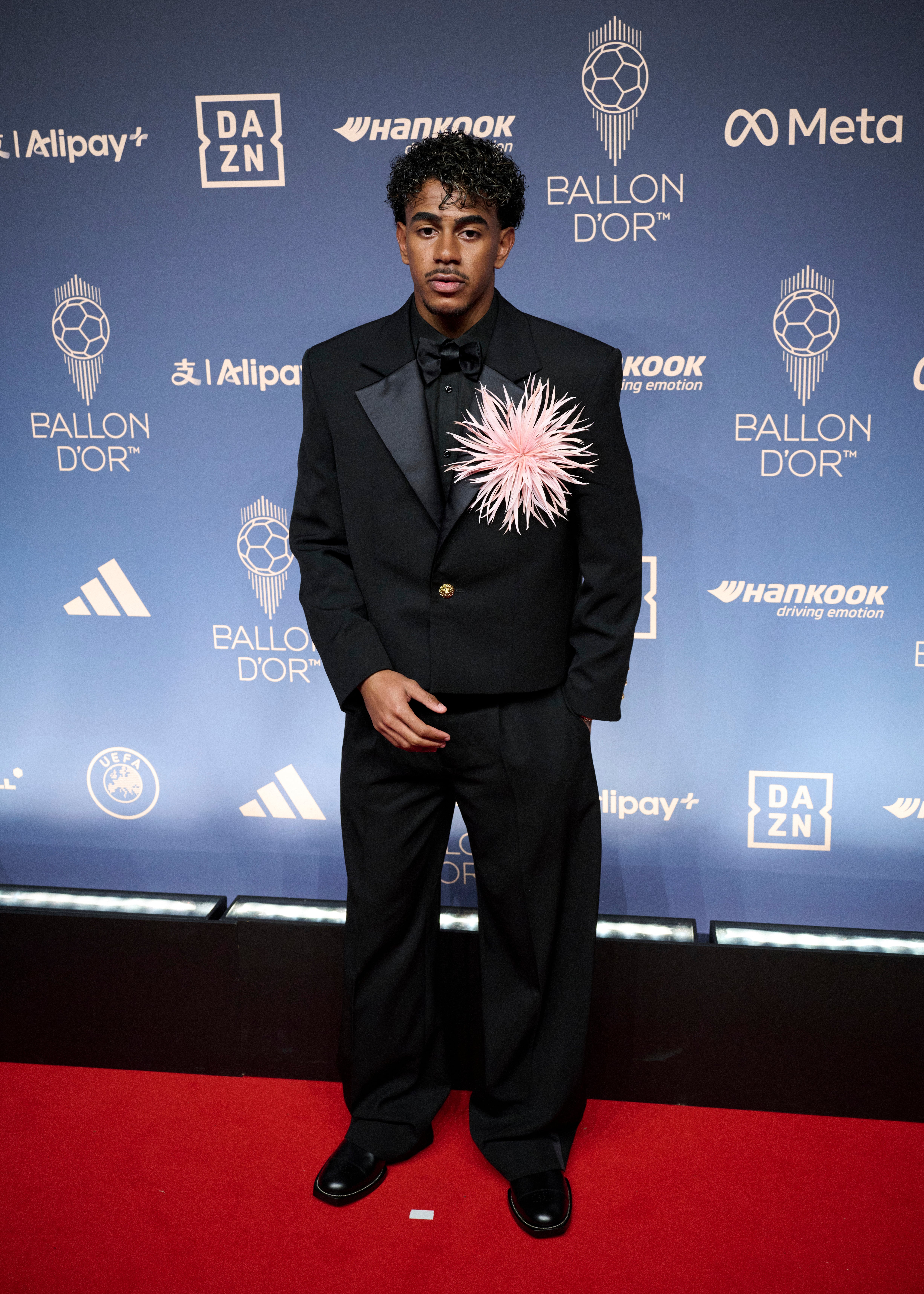 Lamine Yamal en la gala de Balón de Oro
