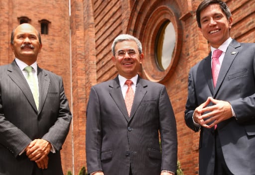 De izquierda a derecha:
Fabio Sánchez, Mazda
Germán Camilo Calle, Sofasa
Santiago Chamorro, GM Colmotores