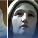 Los feligreses quedaron sin ninguna palabras y procedieron a grabar la manifestación de la Virgen con su dispositivos celulares.