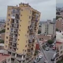 En redes sociales se viralizó un video del supuesto colapsos de un edificio en el terremoto de Colombia.