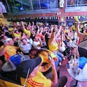 Hinchas celebran en Cali, la goleada que la selección Colombia le pegó a Panamá, clasificando a Semifinales e ilusionando con ganar la Copa América 2024
