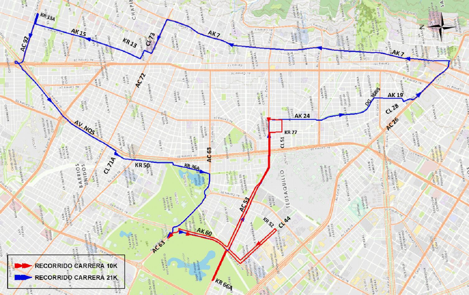 Con el objetivo de garantizar la seguridad de los usuarios en la vía, la Secretaría Distrital de Movilidad (SDM) autorizó los siguientes cierres viales.