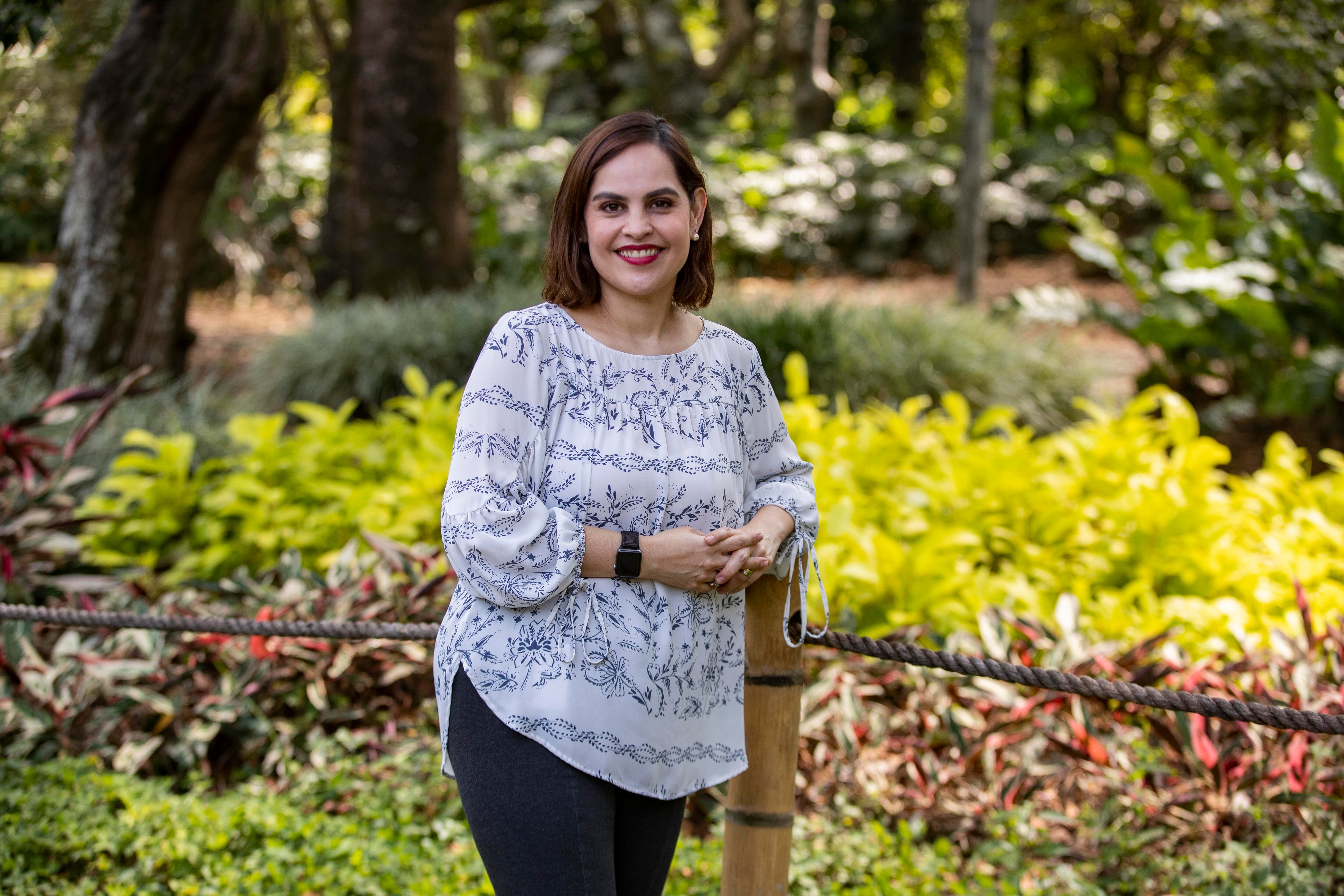 Claudia García Orjuela, directora ejecutiva del Jardín Botánico de Medellín.