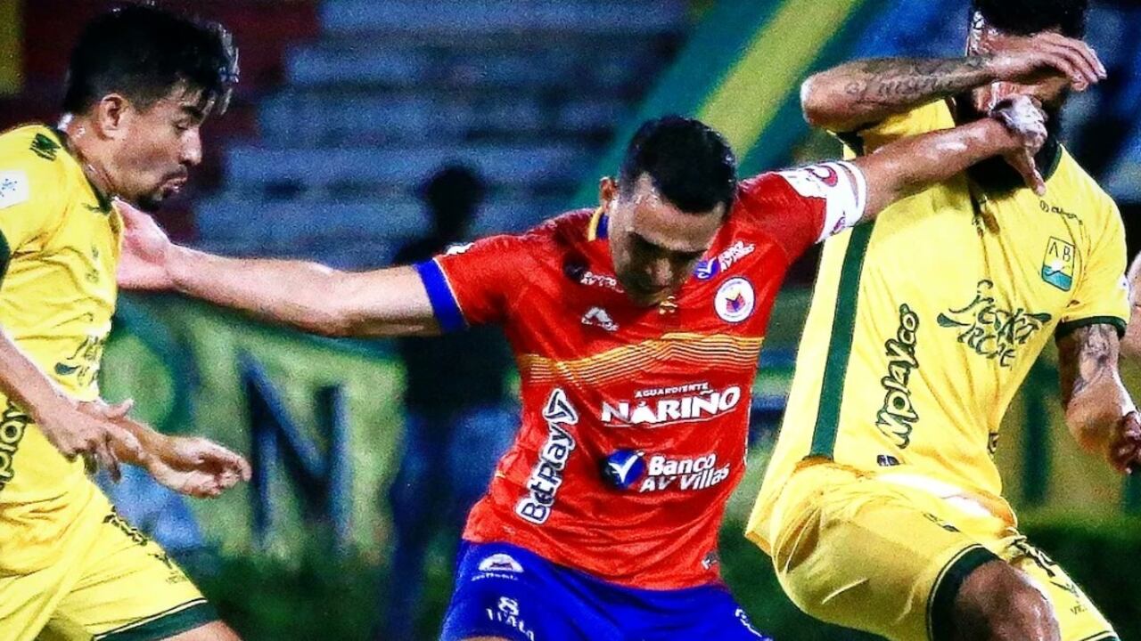 Bucaramanga vs Pasto, válido por la fecha 6 de la Liga Colombiana. El equipo local cayó 1 a 0 con anotación de Duvier Riascos a los 59 minutos
