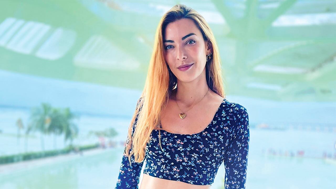 La actriz y modelo colombiana Norma Nivia. 