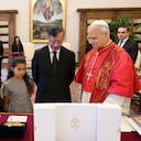 El Santo Padre León XIV recibió este jueves 2 de julio de 2026, en el Palacio Apostólico, a Gustavo Francisco Petro Urrego, Presidente de la República de Colombia