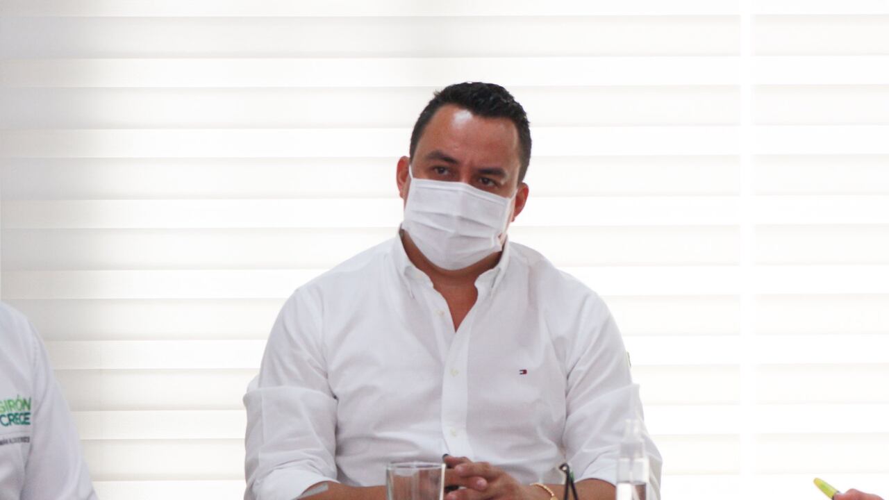 Carlos Román, alcalde de Girón (Santander).
