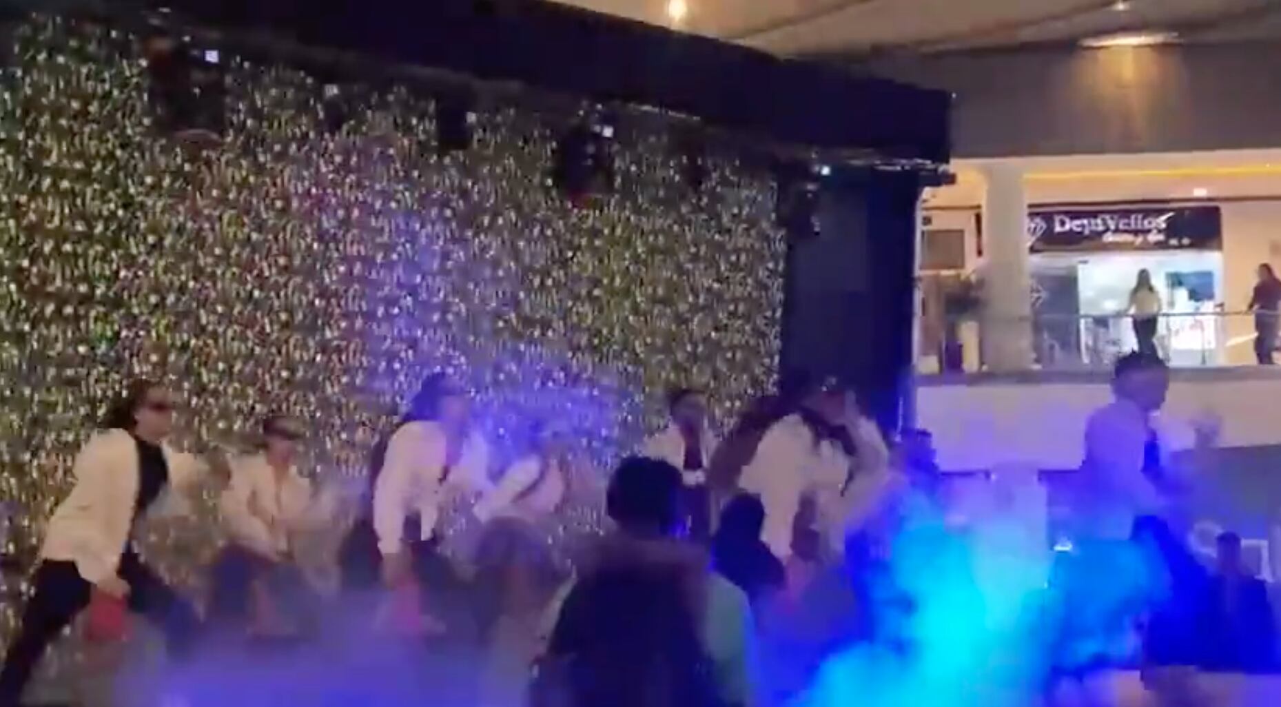 El festival salitre urbano tuvo que ser suspendido por el accidente.