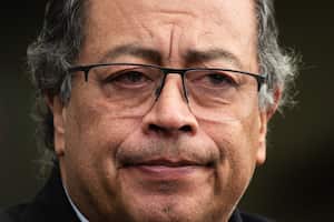 El presidente colombiano, Gustavo Petro, en la Escuela Militar José María Córdova, en Bogotá (Colombia), el 9 de julio de 2024. Foto de Sebastián Barros/NurPhoto vía Getty Images