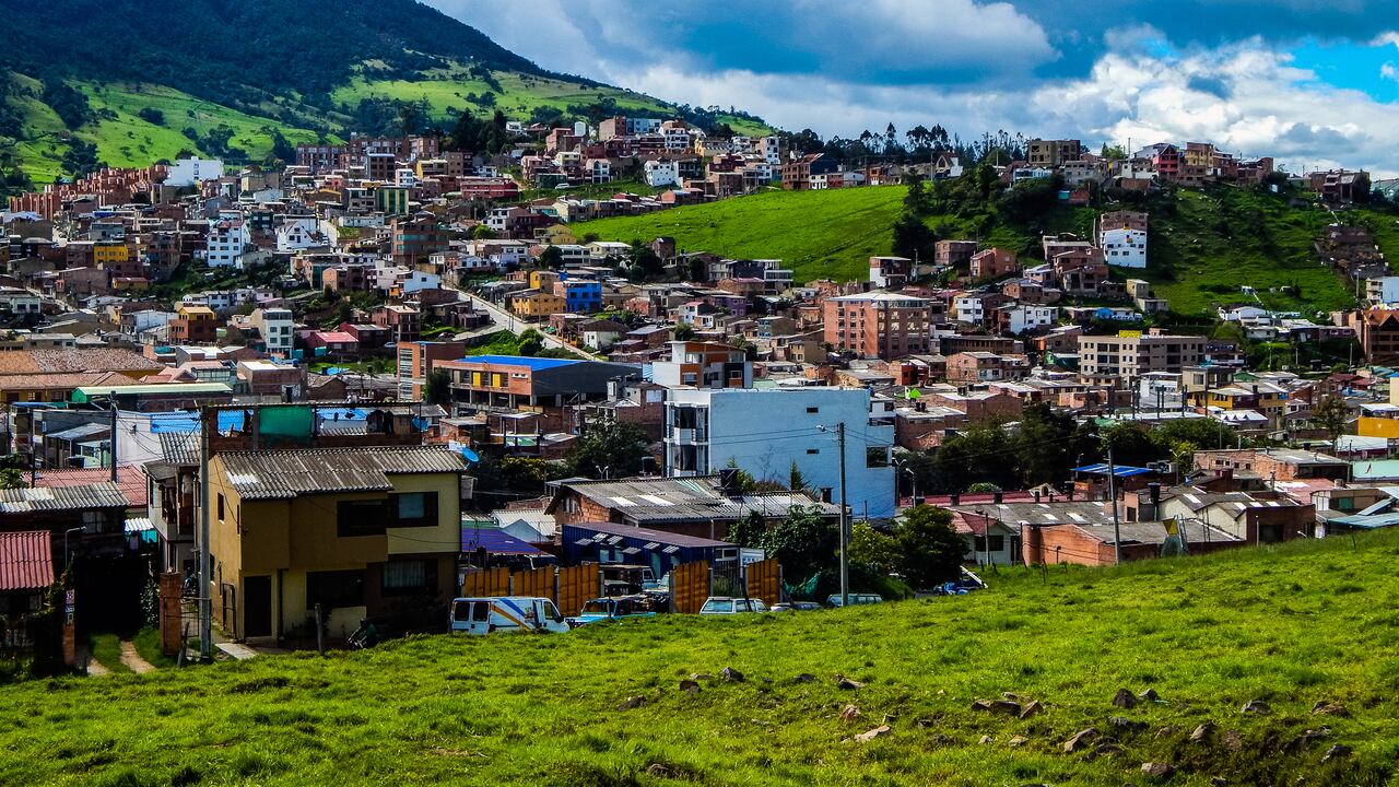 Una zona de La Calera, en Cundinamarca, vecino a Bogotá