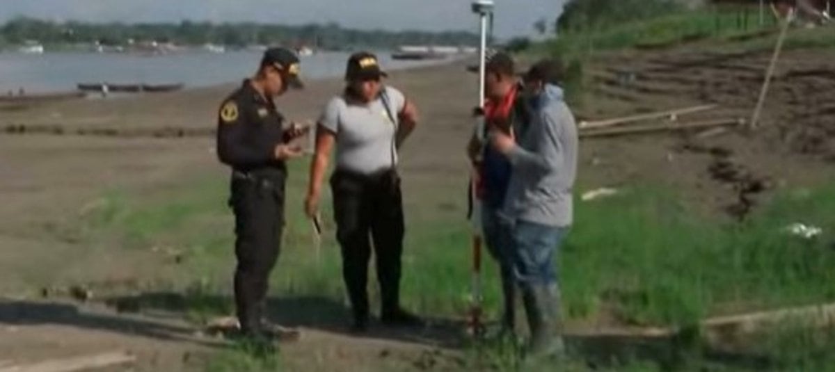 Los topógrafos fueron detenidos en la zona de disputa