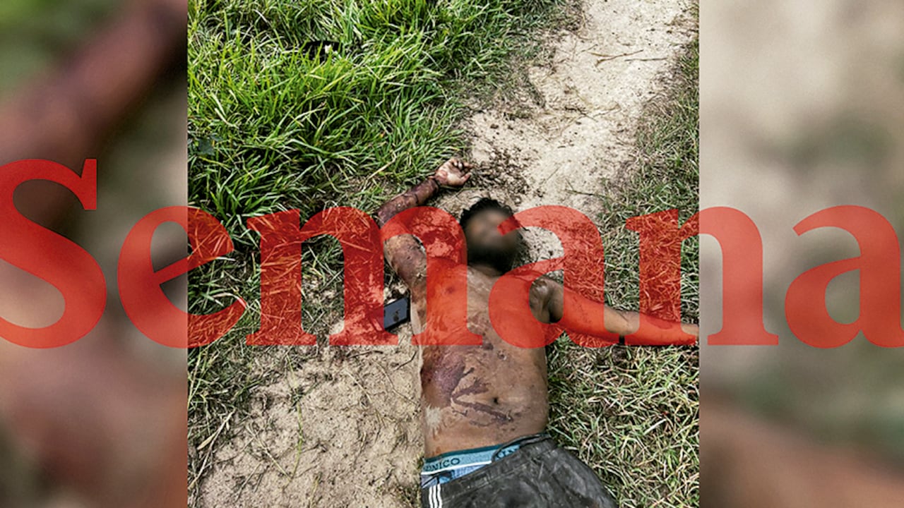 Juan Larinson Castro Estupiñán, alias Matamba, murió luego de enfrentarse a tiros con comandos jungla de la Policía Antinarcóticos.