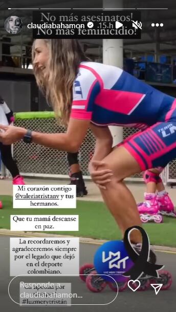 Foto: Instagram @claudiabahamon.