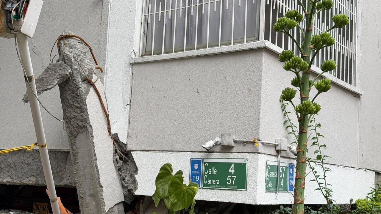 Edificio que será demolido en el sur de Cali