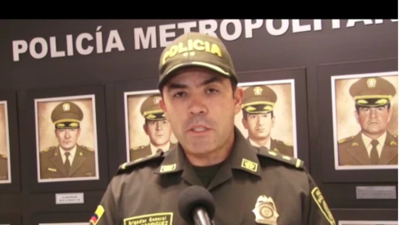 Juan Carlos Rodríguez, comandante de la Policía en Cali
