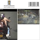 Fotomulta de una moto de placa "gemeliada" en Medellín, según denuncia de Carlos Hernando López Pulido.