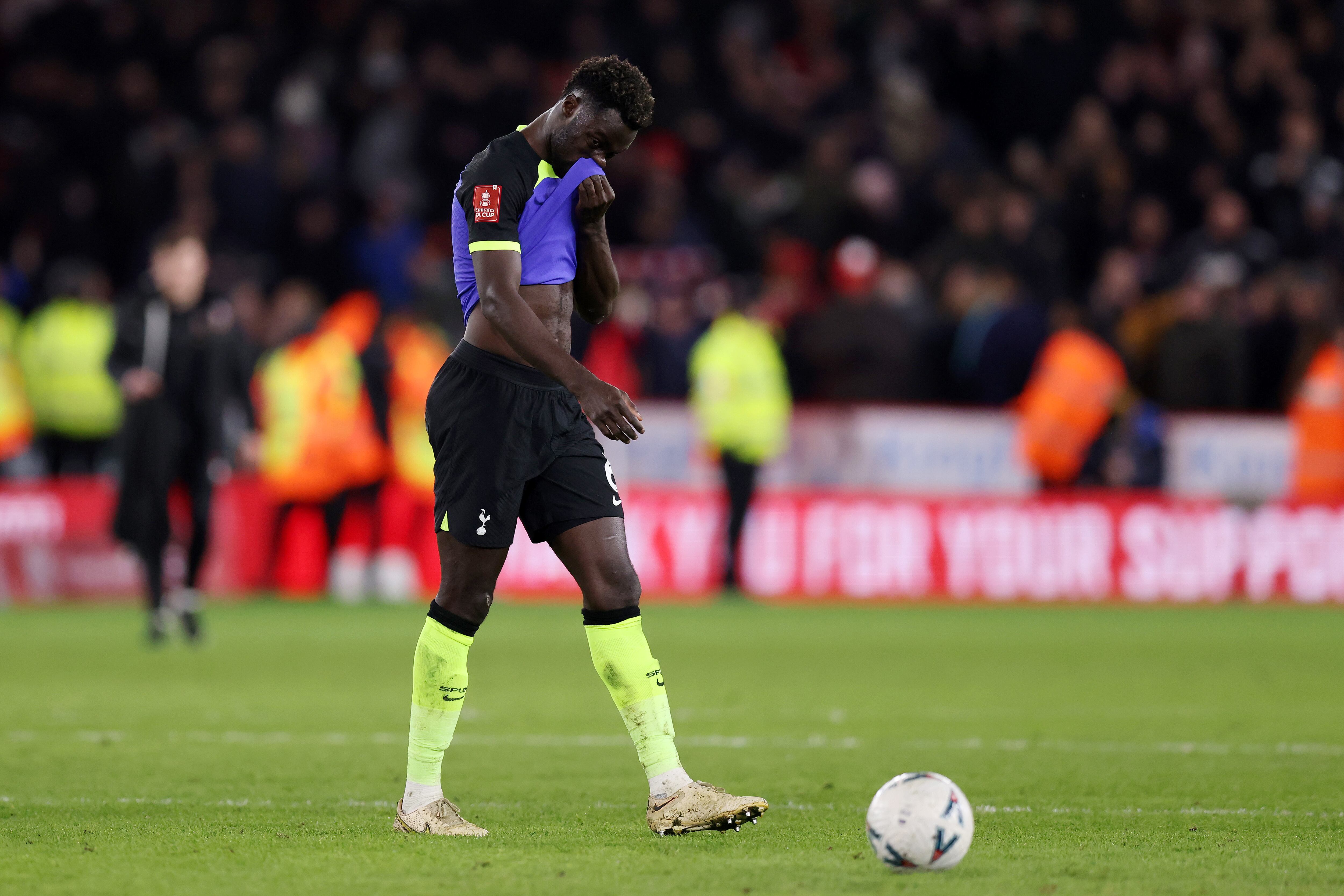 Davinson Sánchez, defensor colombiano solo ha disputado 13 partidos en esta temporada.