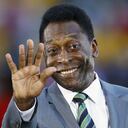 FILE - Brazilian soccer legend Pele waves prior to the African Cup of Nations final soccer match between Ivory Coast and Zambia at Stade de L'Amitie in Libreville, Gabon, Feb. 12, 2012. Pelé, the Brazilian king of soccer who won a record three World Cups and became one of the most commanding sports figures of the last century, died in Sao Paulo on Thursday, Dec. 29, 2022. He was 82. (AP Photo/Francois Mori, File)
