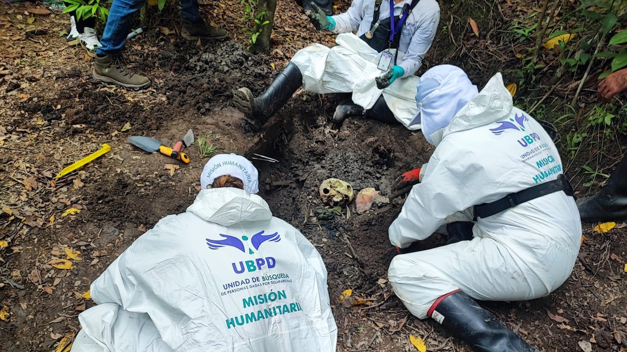 Los cuerpos estaban en una zona de dificil acceso en Jamundí, Valle del Cauca.