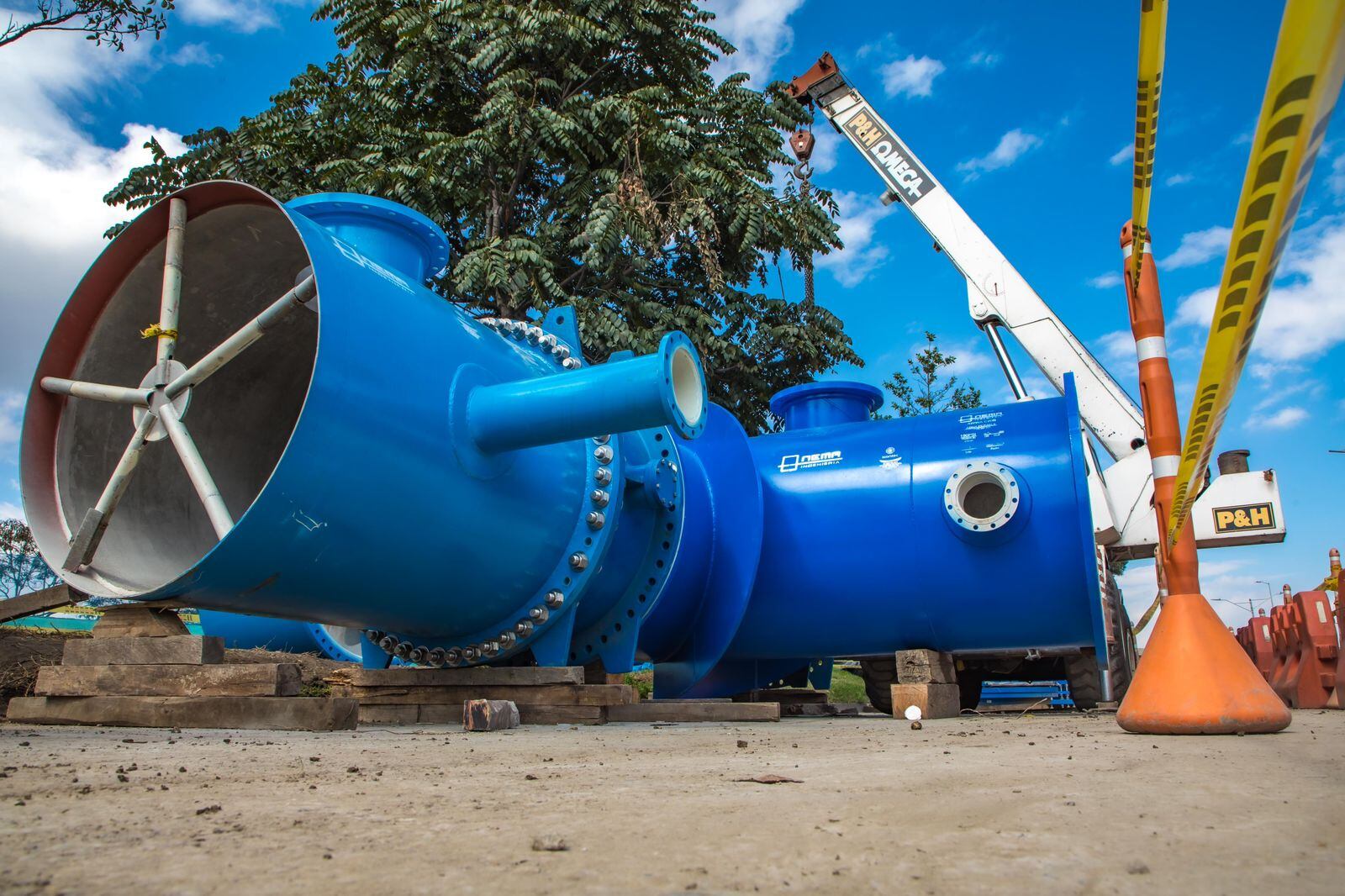 El objetivo es cambiar el tubo por uno nuevo con una gran tecnología que le permite tener a Bogotá y a los municipios de Funza, Madrid y Mosquera tener agua limpia