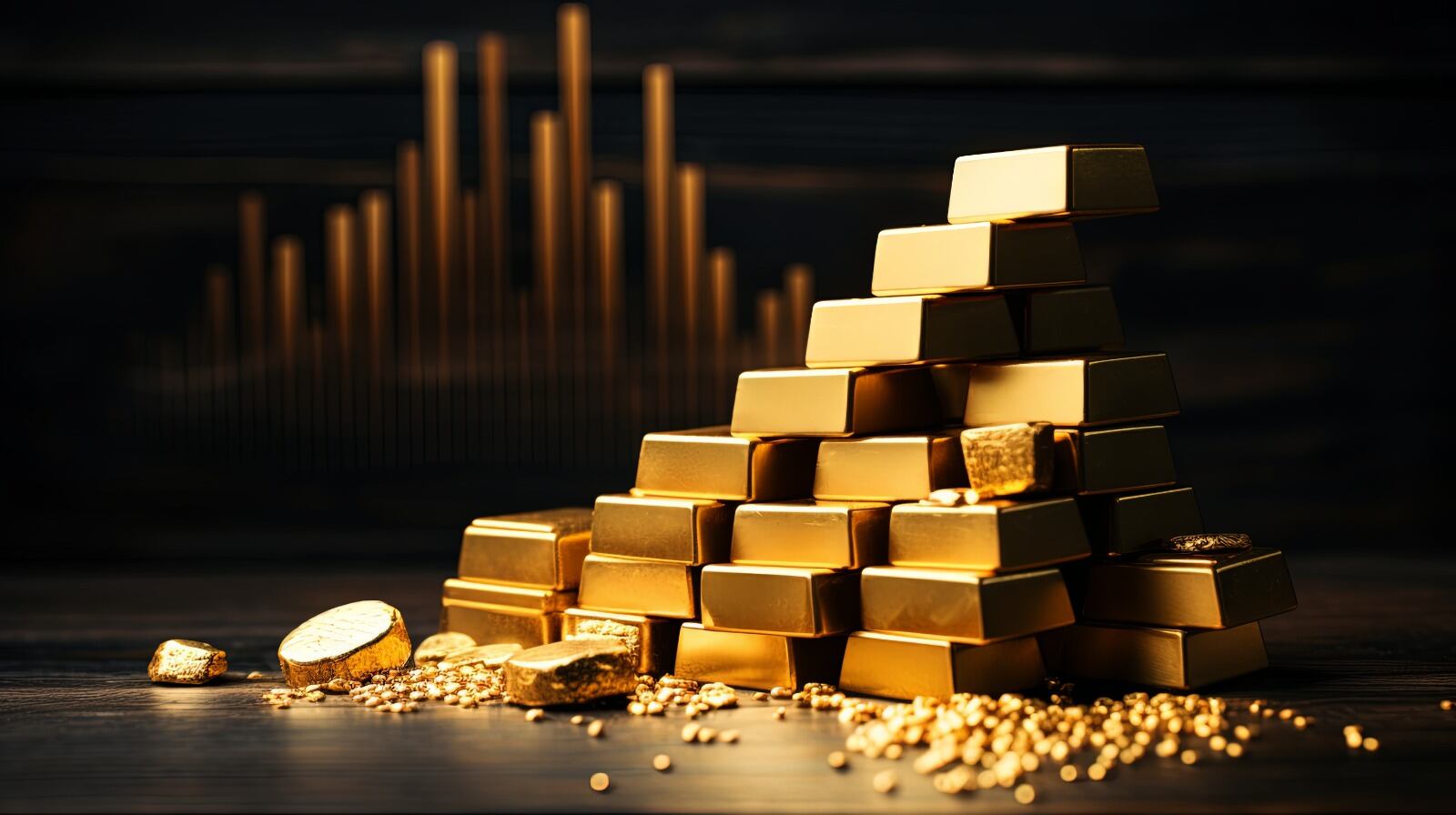 El precio del oro se mantiene alto, por encima de los 4000 dólares la onza.