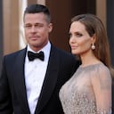 Los actores Brad Pitt y Angelina Jolie llegan a la 86ª Entrega Anual de los Premios de la Academia en Hollywood & Highland Center el 2 de marzo de 2014 en Hollywood, California.