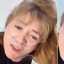 Patricia Silva, humorista, apareció desde el hospital.