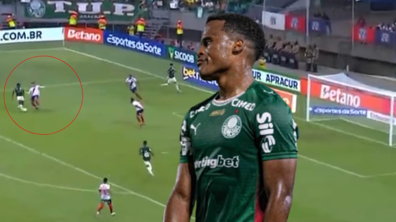 Golazo de Jhon Arias mantiene su buena racha entre Palmeiras y Selección Colombia