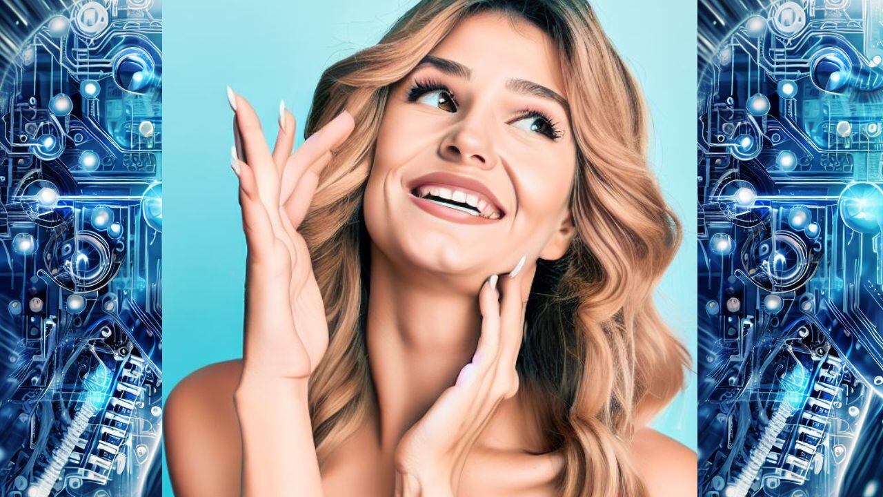 Piel de porcelana. Imagen de referencia