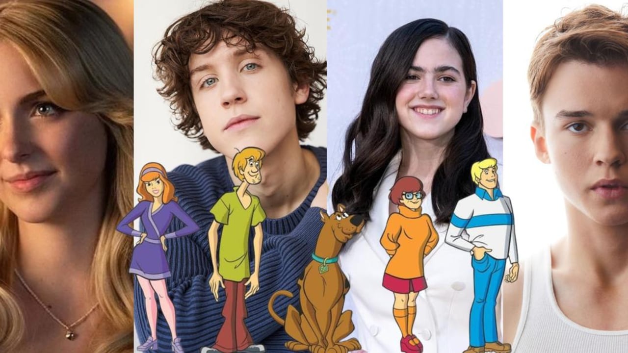 Netflix revela quiénes serán Shaggy, Daphne y Fred en la nueva serie de Scooby-Doo."