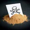 Foto de referencia sobre comida dañina