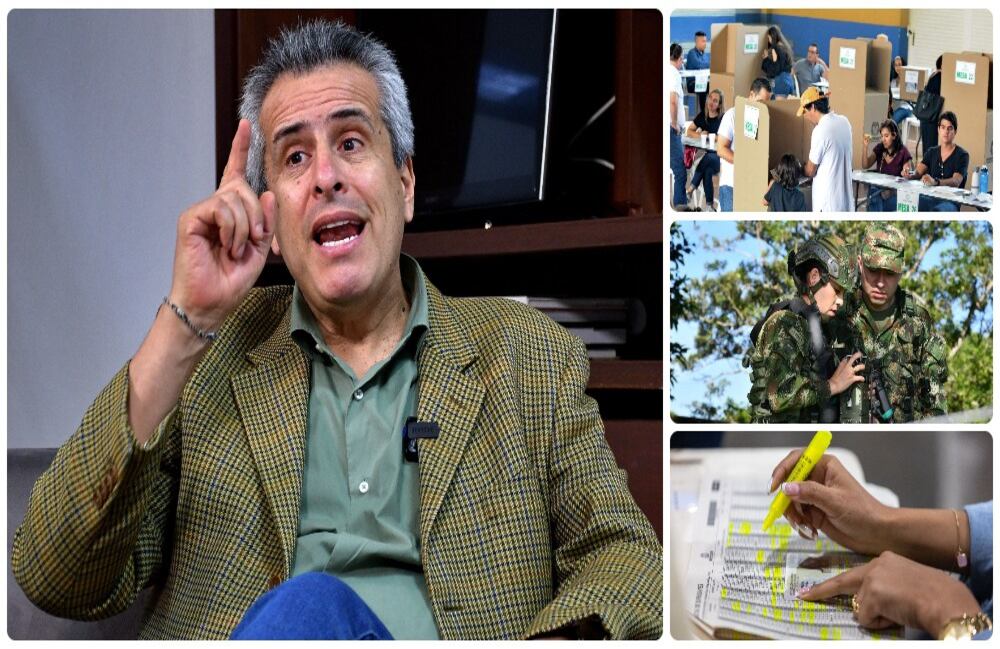 El ministro del Interior, Luis Fernando Velasco, hizo un balance de los preparativos de las elecciones.