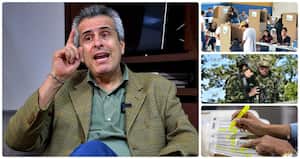 El ministro del Interior, Luis Fernando Velasco, hizo un balance de los preparativos de las elecciones.