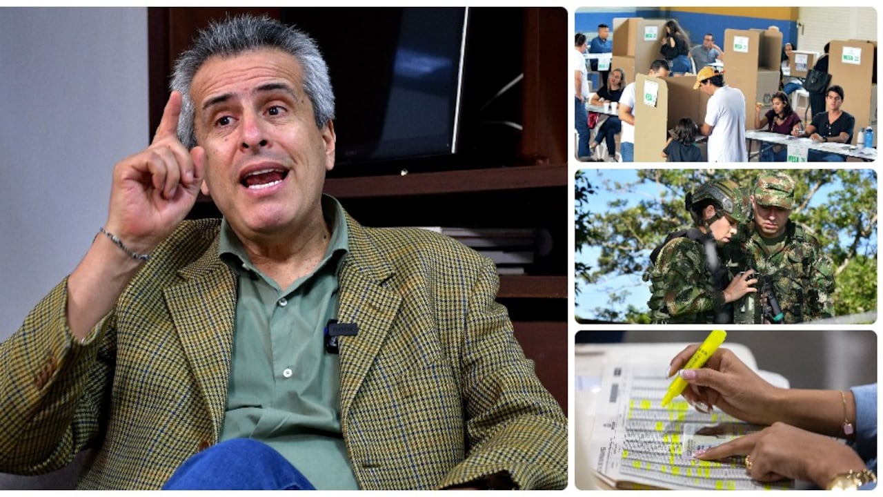 El ministro del Interior, Luis Fernando Velasco, hizo un balance de los preparativos de las elecciones.