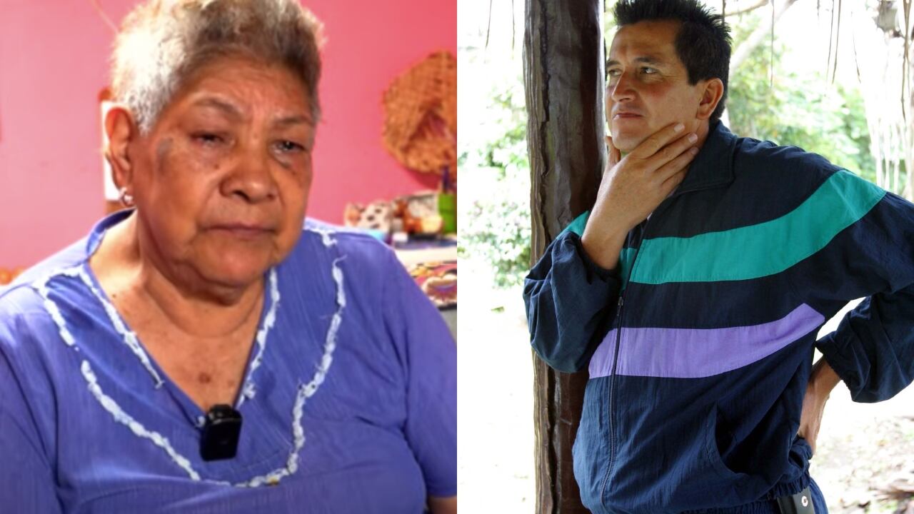 Hermencia Vega García y Lucho Herrera.