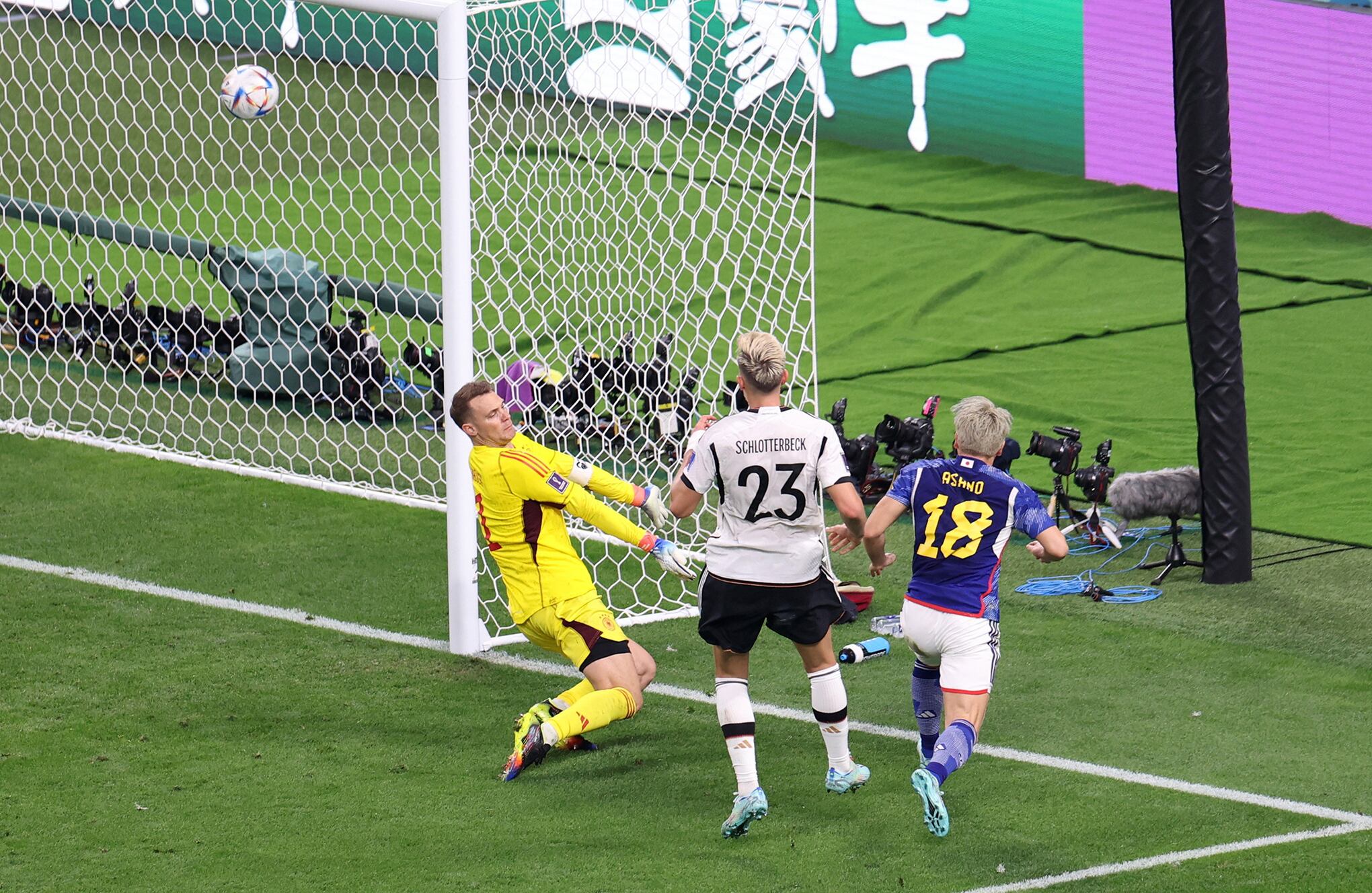 En imágenes : así se vivo este miércoles 23 en mundial de Qatar